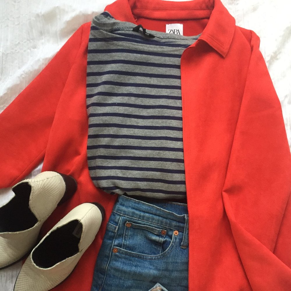 J PETERMAN | Russian Navy Striped Shirt
